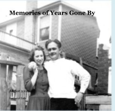 Memories of Years Gone By book cover