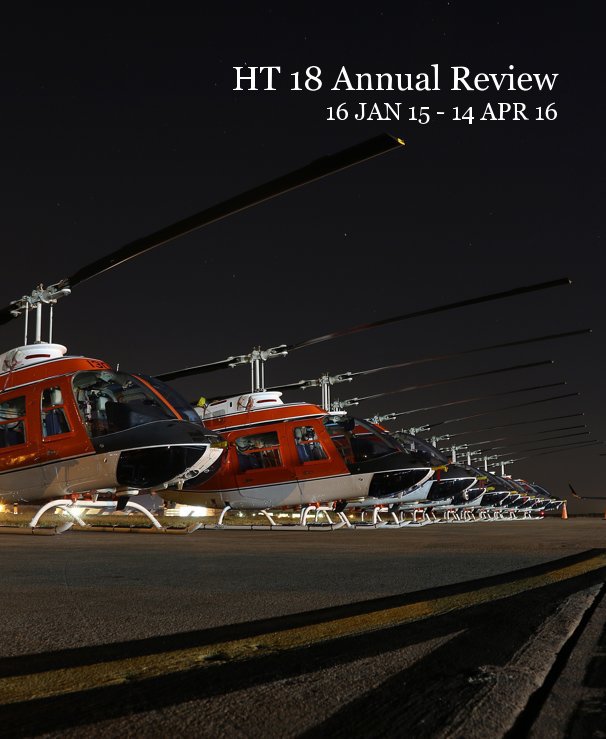 Visualizza HT 18 Annual Review 16 JAN 15 - 14 APR 16 di LT Martina Hill