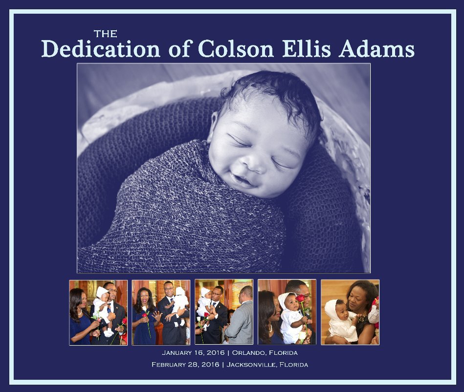 Bekijk The Dedication of Colson Ellis Adams op Micheal Gilliam