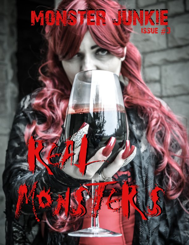 View Monster Junkie Magazine Real Monsters Elizabeth Cover by Ginger Rose