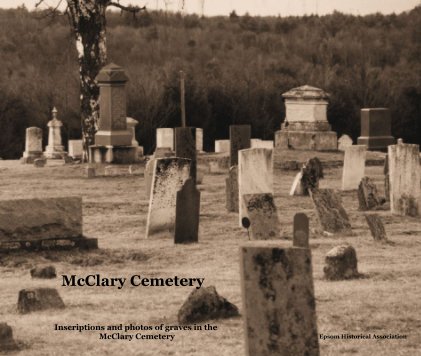 McClary Cemetery book cover