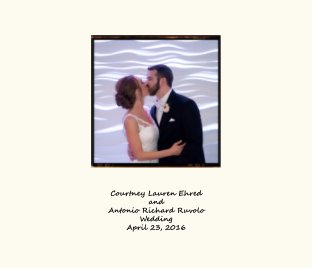 Ruvolo-Ehred Wedding book cover