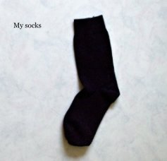 My socks book cover