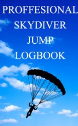 Proffesional skydiver jump logbook book cover