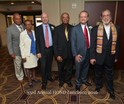 33rd Annual HOND Luncheon 2016 book cover