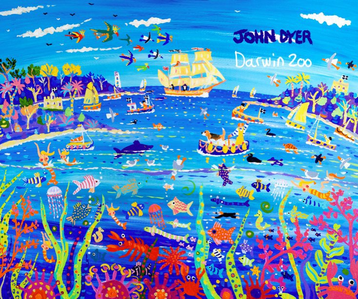 Visualizza Darwin 200 Resident Artist John Dyer. My Darwin 200 Year. di John Dyer