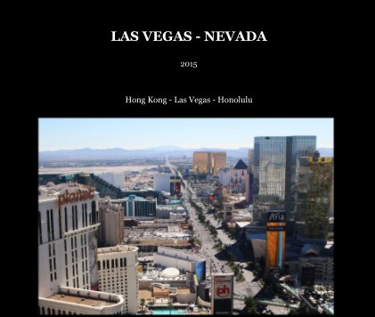 LAS VEGAS - NEVADA 2015 book cover