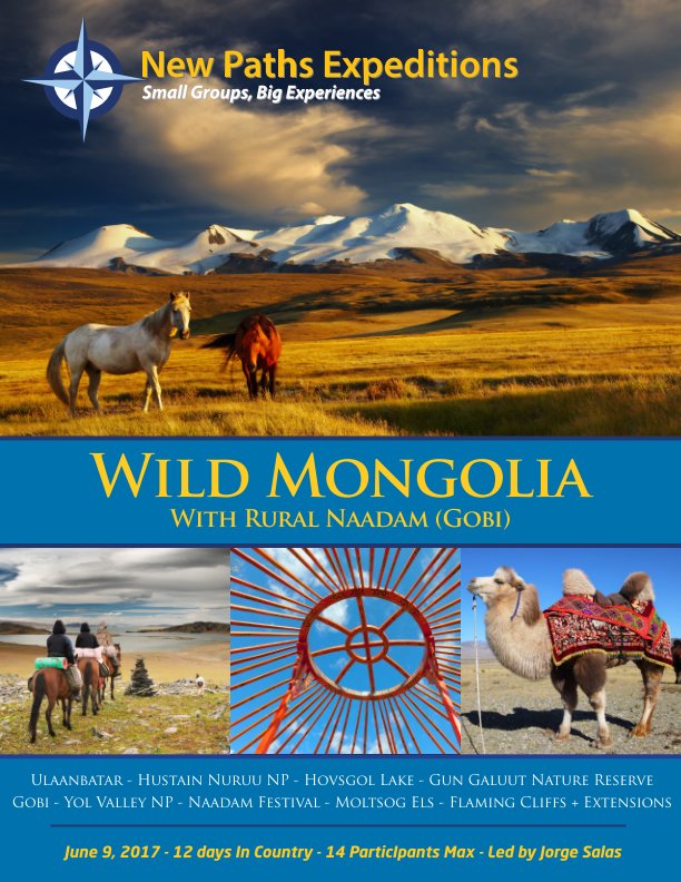 Visualizza Wild Mongolia with Rural Naadam Expedition di New Paths Expeditions