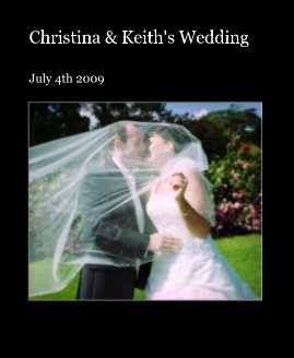Christina & Keith's Wedding book cover