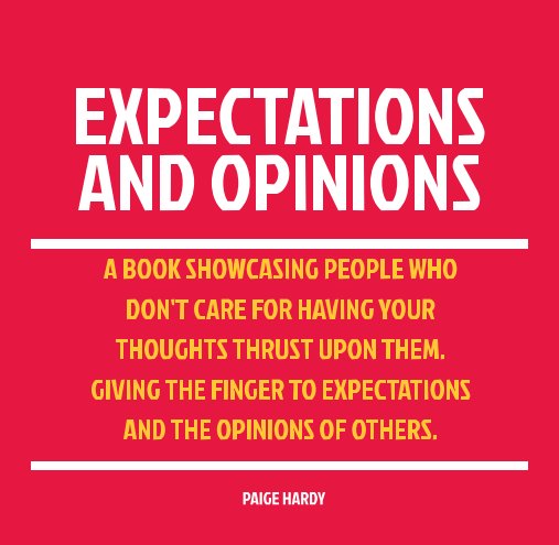 Visualizza EXPECTATIONS AND OPINIONS di Paige Hardy