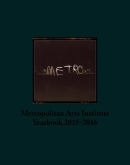 2015/2016 Senior Metro Yearbook book cover