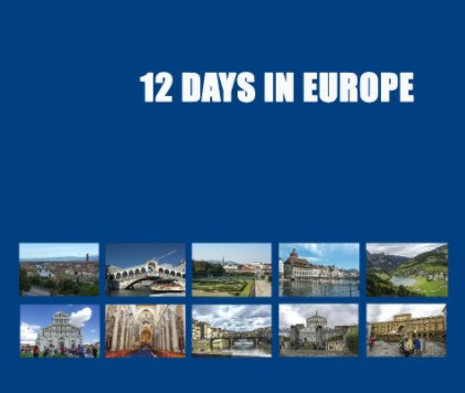 12 days in Europe book cover