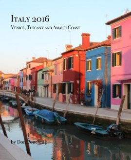 Italy 2016 Venice, Tuscany and Amalfi Coast book cover