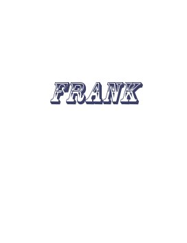 Frank 2016 book cover