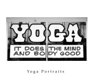 Yoga Portraits book cover