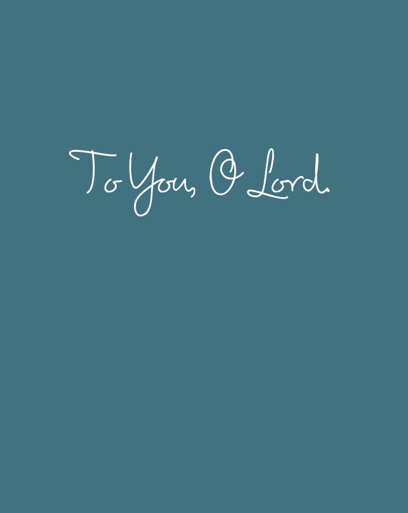 Ver To You, O Lord por Coral Gerbrandt