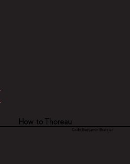 How to Thoreau book cover