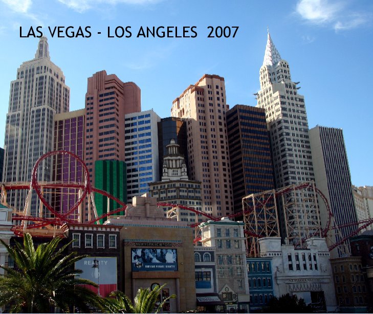 View Las Vegas - Los Angeles 2007 by peter Bardoel
