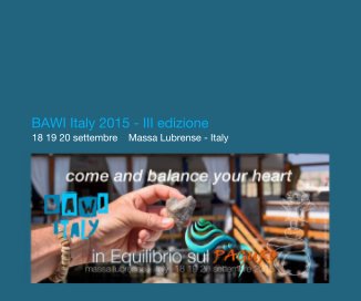 BAWI Italy 2015 - III edizione book cover