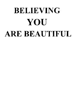 Believing You Are Beautiful book cover