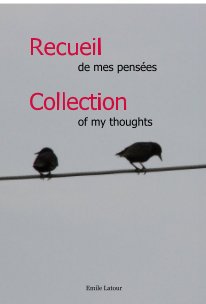 Recueil de mes pensées | Collection of my thoughts book cover