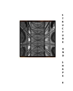 Structure And Shape Vol.II book cover