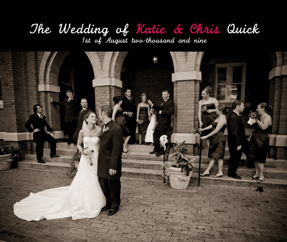 Ver The Wedding of Katie & Chris Quick por 2and3designs