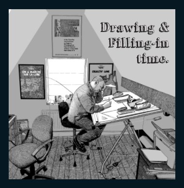 Drawing & filling-in time 2 book cover