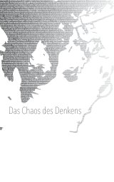 Das Chaos des Denkens book cover