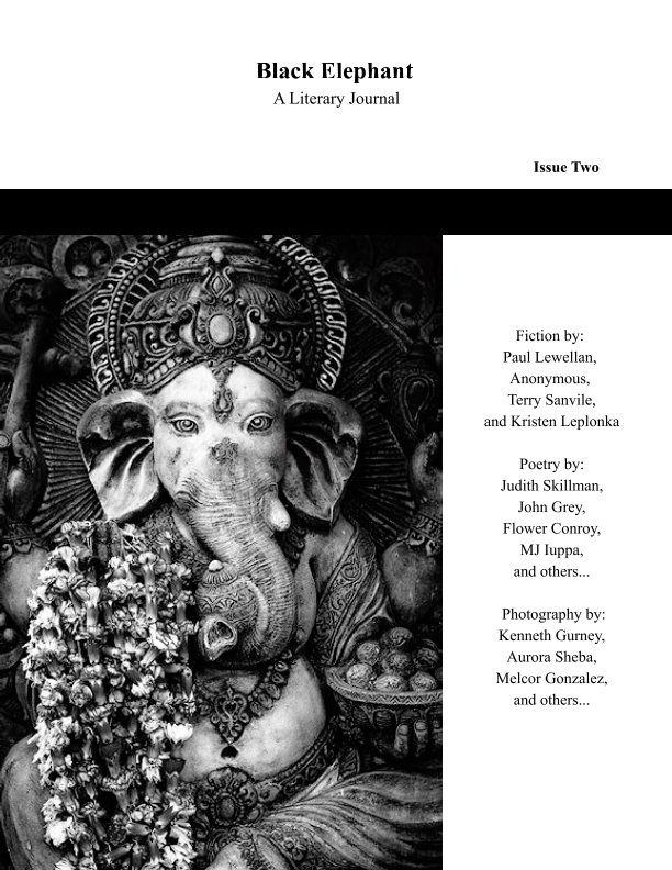 View Black Elephant - A Literary Journal - Issue Two by Claudine Cain - Editor/Mulitple Contributors