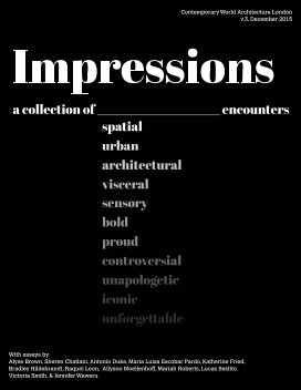 Impressions book cover