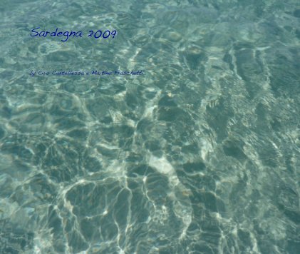Sardegna 2009 book cover