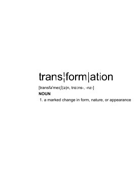 transformation book cover