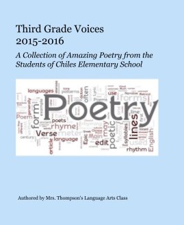 Third Grade Voices 2015-2016 book cover