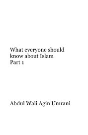 What everyone should know about Islam Part 1 book cover