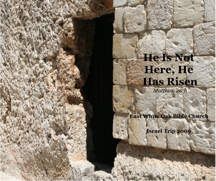Ver He Is Not Here, He Has Risen Matthew 28:6 por Allison Bell