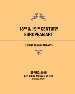 Docent Reports: 18th and 19th Century European Art book cover