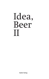 Idea, Beer II book cover