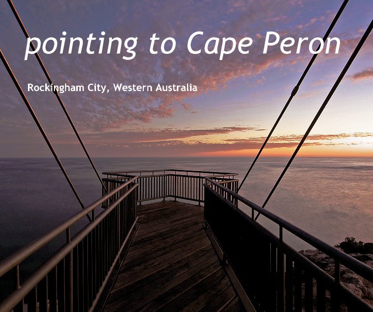 Ver pointing to Cape Peron por aa los baños