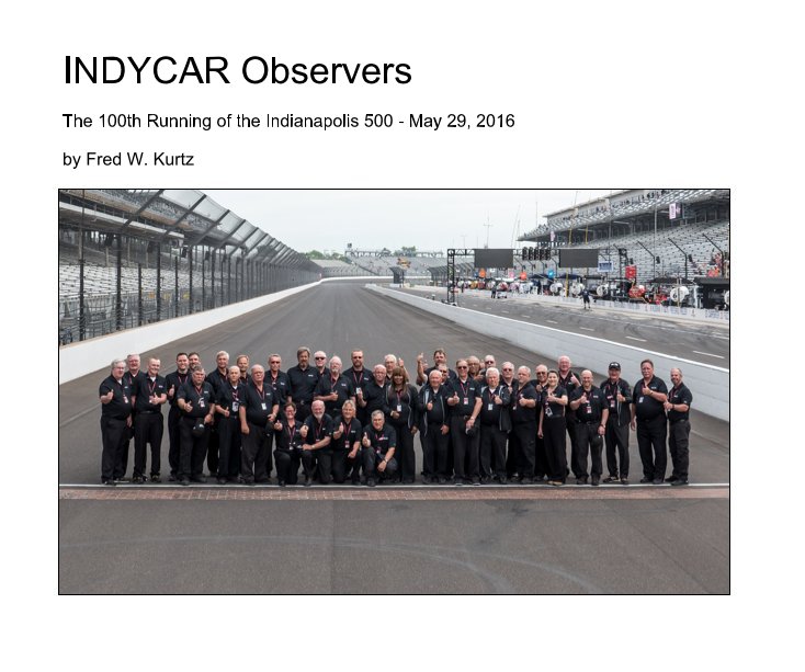 View INDYCAR Observers by Fred W. Kurtz