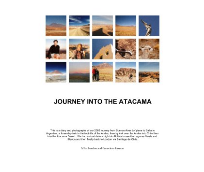 JOURNEY INTO THE ATACAMA book cover