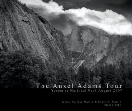 Ansel Adams Tour book cover
