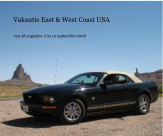 Vakantie East & West Coast USA book cover