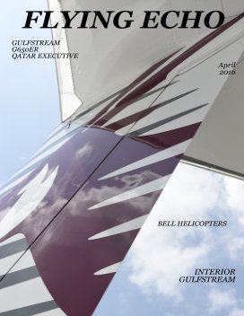 FLYING ECHO APRIL 2016 book cover