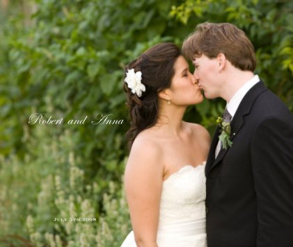 Robert and Anna Wedding Day book cover