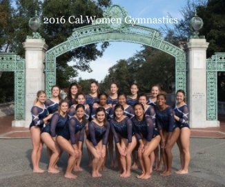 2016 Cal Women Gymnastics book cover