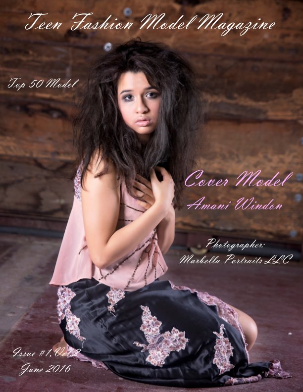 Ver Issue #1, Volume 2 Teen Fashion Model Magazine por Tasha Walker-Carroll