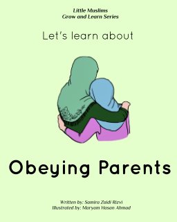 Let's learn about obeying parents book cover