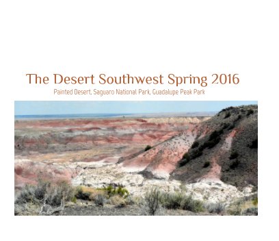 The Desert Southwest Spring 2016 book cover