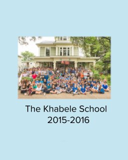 Khabele Yearbook 2015-2016 book cover